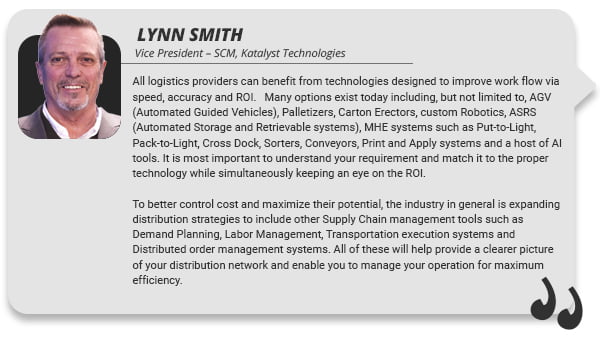 Lynn Smith on logistics management software